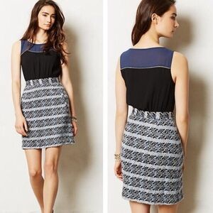 Anthropologie Dress moulinette soeurs size 6 blue